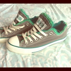 Green CONVERSE Chuck Taylors Shoes